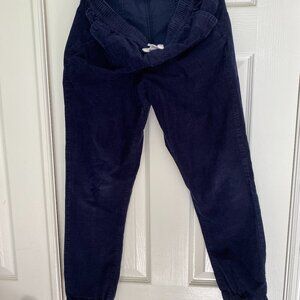 Corduroy Janie and Jack blue pants pull on